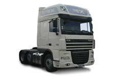Van Hire Newmains - 44 Tonne Sleeper Truck - Truck hire Newmains